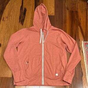 Vuori performance zip up jacket — women’s size L